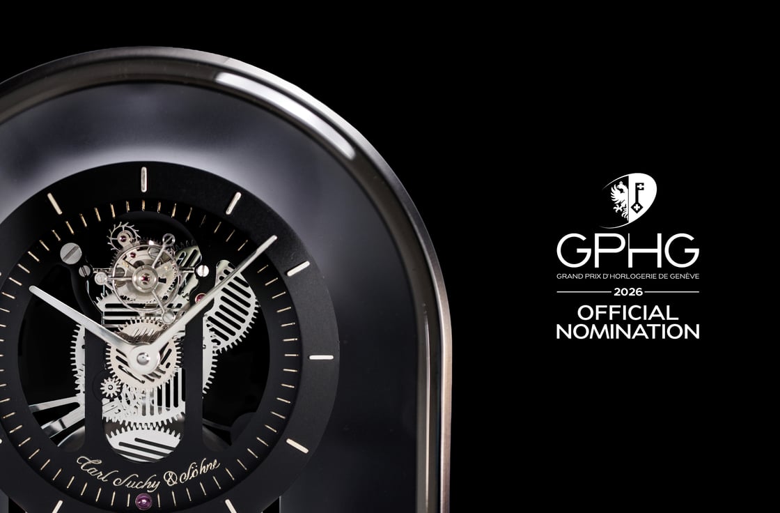 CARL SUCHY & SÖHNE TABLE WALTZ TOURBILLON MIRROR EDITION獲提名GPHG 2026